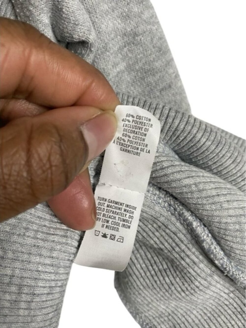 Aerie Women's Gray Oversized Crewneck Casual Wear Sweatshirt - Picture 7 of 8